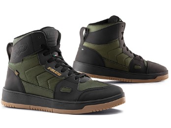 Harlem Motorradstiefel Herren (grün/schwarz)