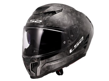 FF807 Dragon Forged Carbon Motorradhelm (Schwarz/Carbon)