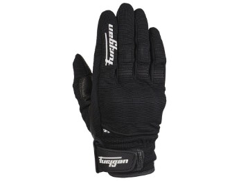 Jet D30 Motorradhandschuhe (Schwarz/Weiß)