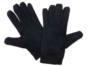 Lycra Unterziehhandschuhe (schwarz)
