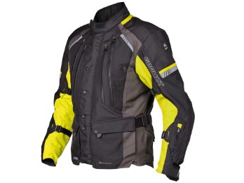 Sydney Motorradjacke (schwarz/gelb)