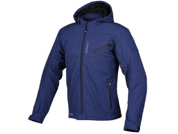 Snake Motorradjacke (blau)