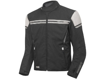 Pure Motorradjacke (Schwarz/Sand)