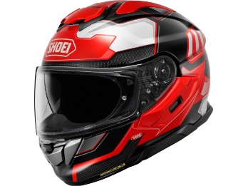 GT-Air3 Agility Motorradhelm (Rot/Schwarz/Silber)