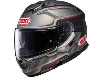 GT-AIR3 Discipline TC-1 Integralhelm (Graumatt/Rot)