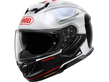 GT-Air3 Mike Motorradhelm (Weiß/Schwarz/Rot)