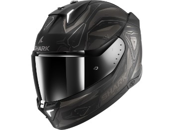 SKWAL i3 Linik Integralhelm (schwarzmatt/anthrazit)