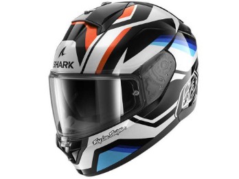 Ridill 2 Apex Integralhelm (weiß/schwarz/blau/orange)