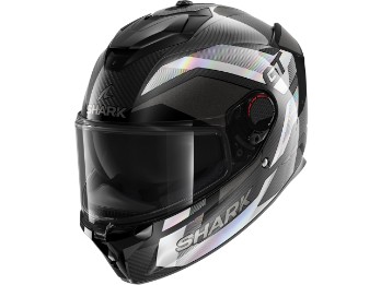 Spartan GT Pro Ritmo Integralhelm (Schwarz/Carbon/Silber)