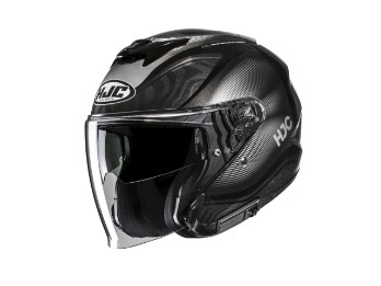 i31 Depe Motorradhellm (Schwarz/Grau)