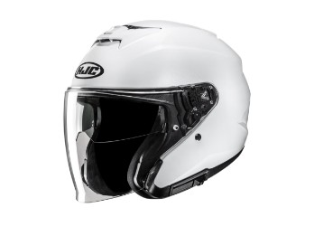 i31 Solid Pearl White Motorradhelm (Weiß)