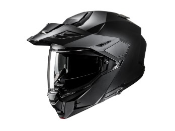 i80 Solid Semi Flat Black Motorradhelm (Schwarzmatt)
