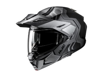i80 Velly MC5SF Motorradhelm (Grau/Schwarzmatt)