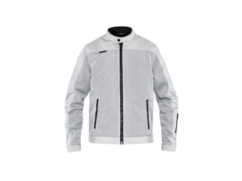 Aero Mesh Artic Motorradjacke Herren (Weiß)