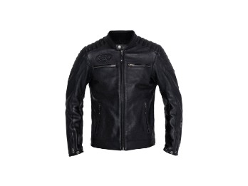 Dexter Motorrad Lederjacke Herren (schwarz)