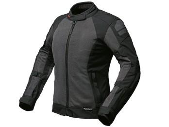 Khao Air II Motorradjacke Damen (dunkelgrau / schwarz)