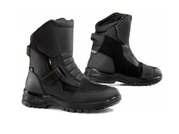 Land 3 Motorrad-Tourenstiefel (Schwarz)