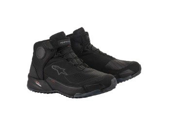 CR-X Drystar Motorradschuh (Schwarz/Schwarz)