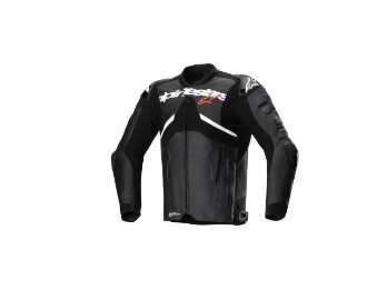 Atem V5 Kombijacke perf. (Schwarz/Weiß)