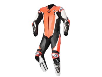 Racing Absolute V2 1tlg. Lederkombi Herren (rot/weiß/schwarz)