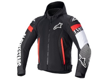 Zaca Air WP Textiljacke (Schwarz/Weiß/Rot)