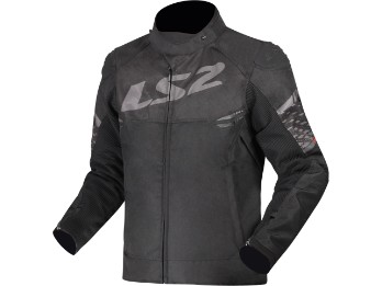 Apex WP Motorradjacke (Schwarz/Dunkelgrau)