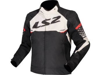 Apex WP Motorradjacke (Schwarz/Weiß/Rot)