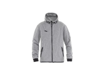 XTM Hoodie V3 Melange Motorradjacke (Grau)