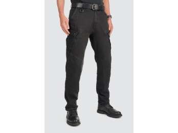 Mark Black AAA Motorradjeans (Schwarz)