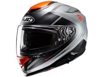 RPHA71 Frepe MC7SF Integralhelm(Schwarz/Grau/Orange)