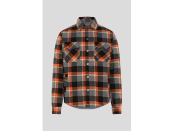 Memphis Rider Shirt Herren (Grau/Orange)