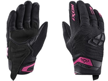 Ixon Mig 2 Motorradhandschuhe Damen (schwarz / pink)