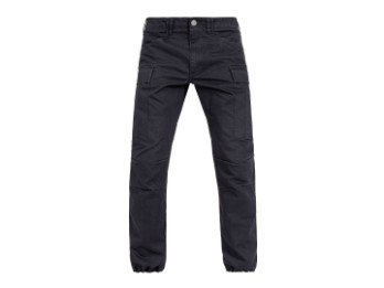 Regular Cargo Mono Motorradjeans (schwarz)