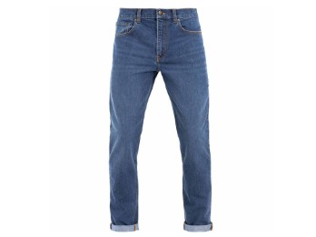 Classic Tapered Motorradjeans Herren (dunkelblau)