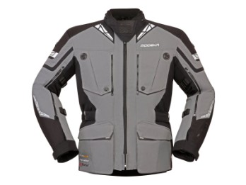 Panamericana ll Motorradjacke (Grau/Schwarz)