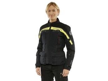 Nimbus Gore Tex Pro Motorradjacke Damen (schwarz/neongelb)