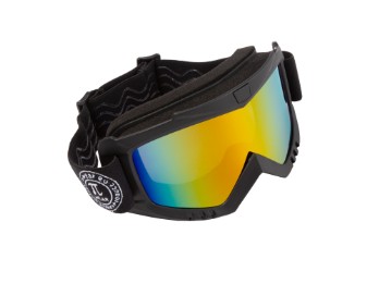 MX Muddy GM Cross Brille (schwarz/gold verspiegelt)