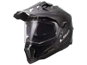 MX701 Explorer Carbon Forget Motorradhelm (Schwarz/Carbon)