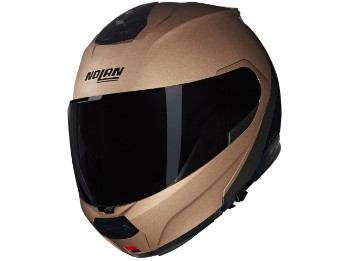 N100-6 N-Com Verniciatura Speciale 342 Motorradhelm (Sand/Schwarz)