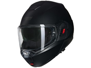N120-1 N-Com Classico 302 Motorradhelm (Schwarzmatt)