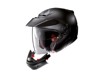 N40/5 GT Classic N-Com Helm unisex B-Ware (schwarzmatt)