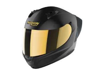 N60-6 Sport Golden Edition Integralhelm (Schwarzmatt/Gold)