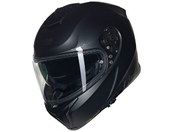 N80-8 N-Com Classico 302 Motorradhelm (Schwarzmatt)
