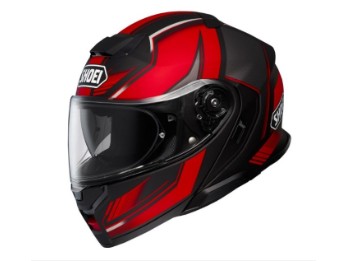 NEOTEC3 Grasp TC-1 Klapphelm (Schwarzmatt/Rot)