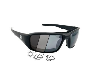New York 24 DCL Brille selbsttönend (Schwarz)