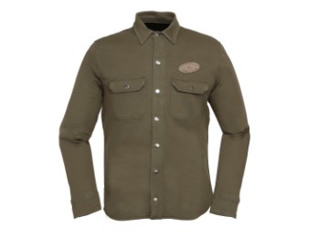 Overshirt Oliver Motorradhemd (Olivegrün)