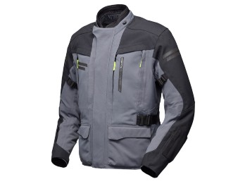 Paneo LT Motorradjacke (Grau/Schwarz)