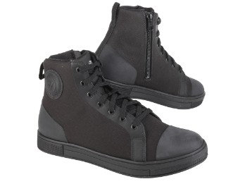 Pierce Motorradschuhe (Schwarz)