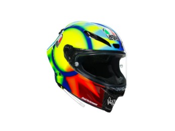 Pista GP RR Soleluna 2021 Integralhelm (Gelb/Blau/Rot)