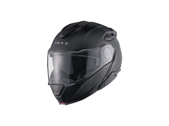 X.Lifetour Plain Motorradhelm (Schwarzmatt)